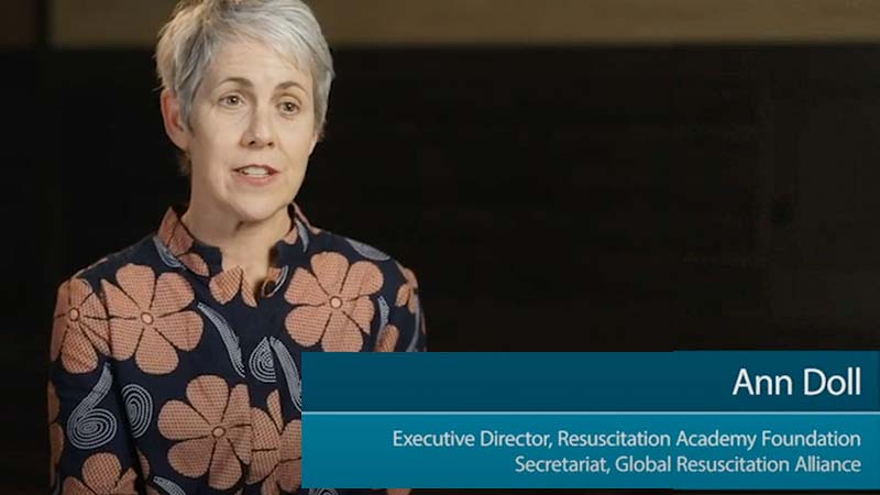 Ann Doll, Executive Director of the Resuscitation Academy Foundation, discusses how to improve survival from cardiac arrest