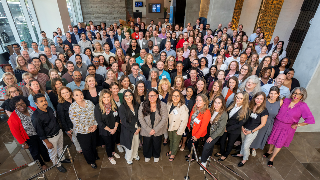 RQI Partners staff members posing for a picture all together,