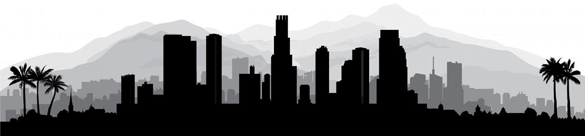 LA Skyline Illustration