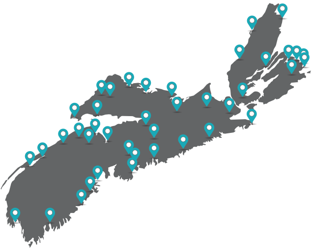 Nova Scotia Health Authority Map