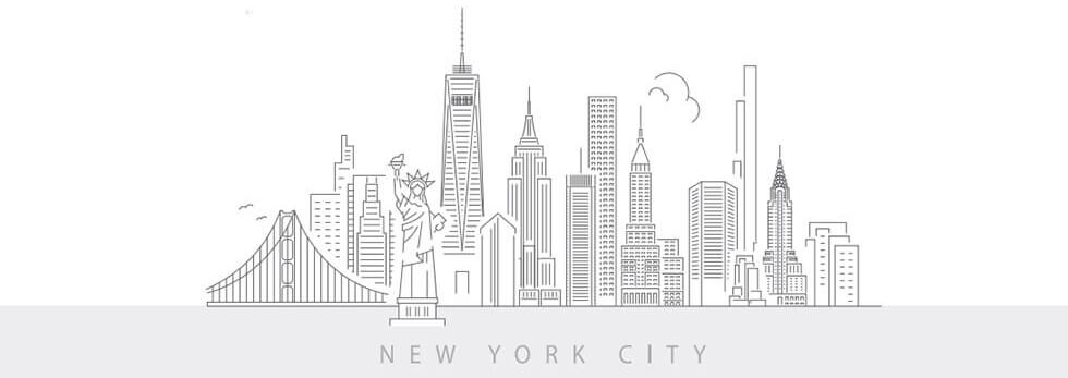 NYC Skyline Illustration